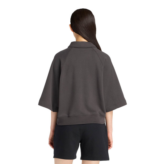 New Balance Γυναικεία μπλούζα polo Coastal Fleece Oversized Polo